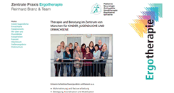 Desktop Screenshot of ergotherapiemuenchen.de